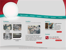 Tablet Screenshot of fundisul.com.br